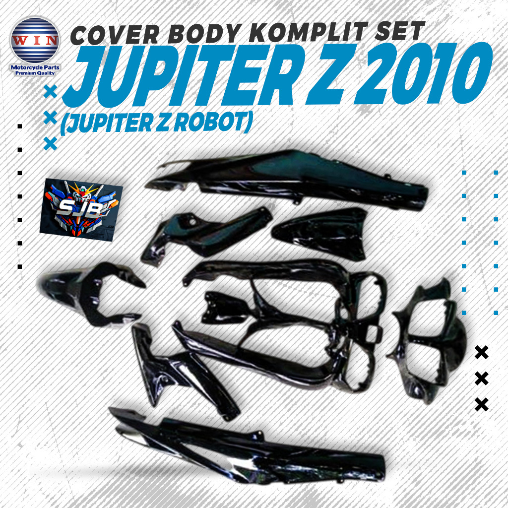 WIN BODY SET COMPLETE KAP BODY KOMPLIT FULL BODI KASAR HALUS JUPITER Z 2010 JUPITER Z ROBOT
