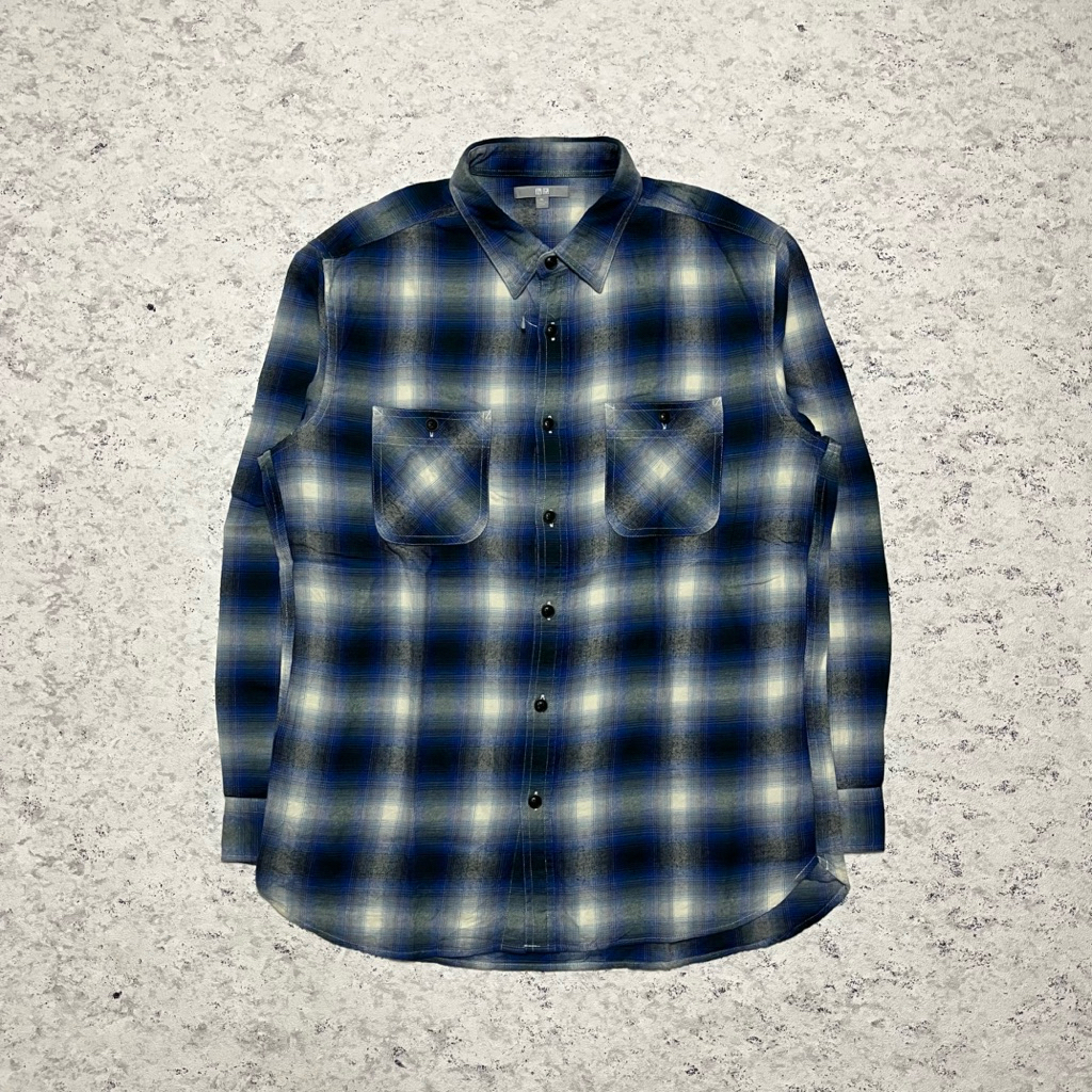 Kemeja Flanel Veterano Uniqlo Veterano Flannel Shirt