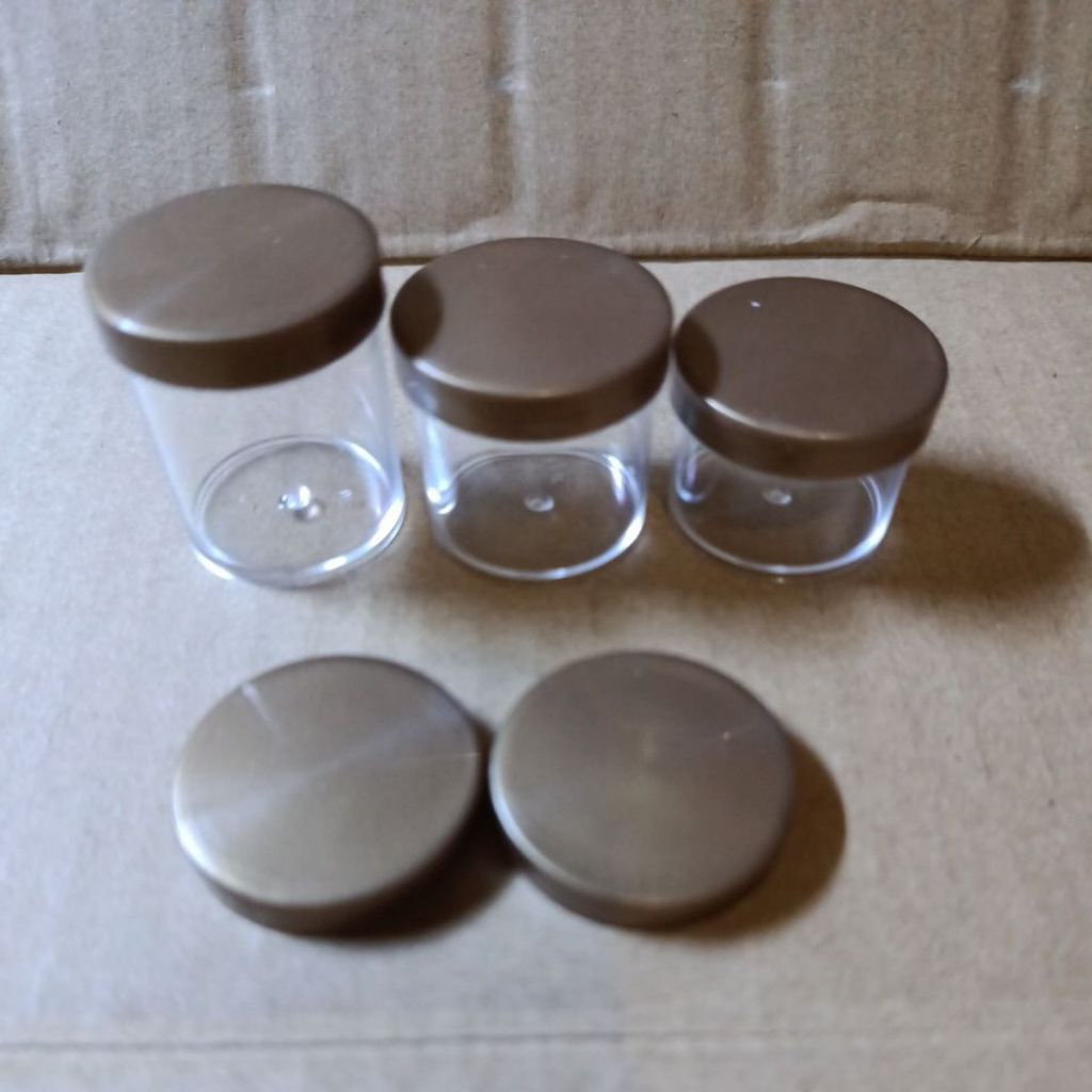 pot 20 cc / pot 15 cc / pot 10 cc dengan tutup gold