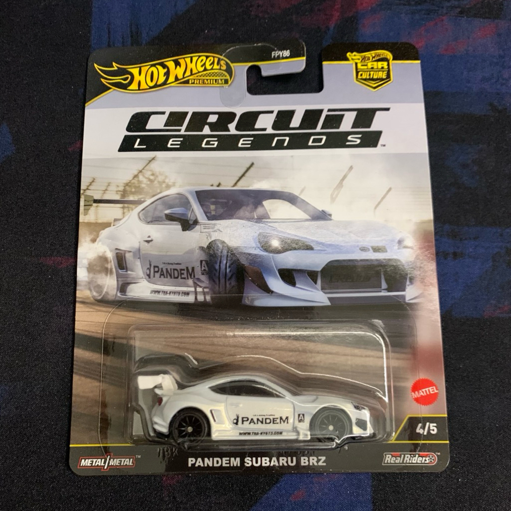 hot wheels premium circuit legends pandem subaru brz