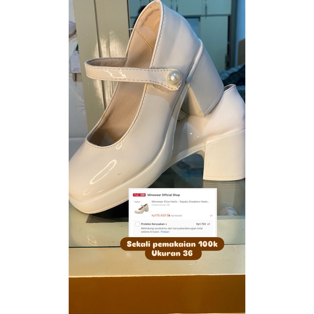 sepatu minowear(preloved)