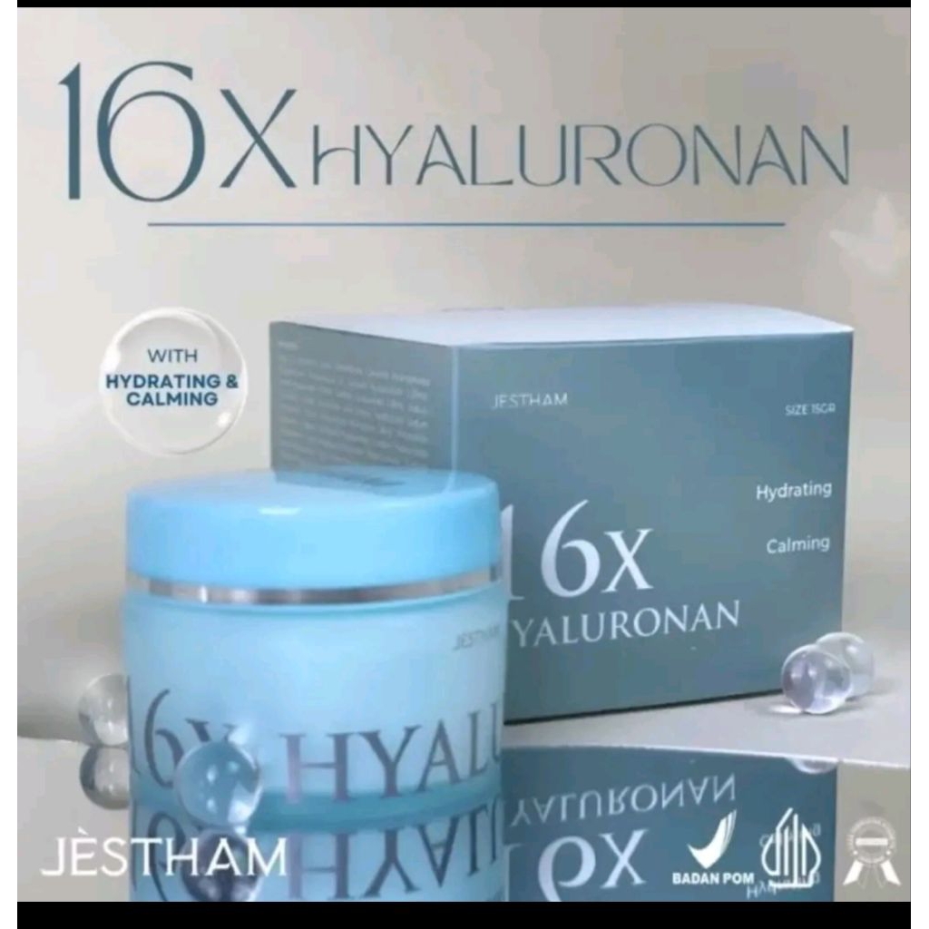 JESTHAM SKINCARE 16X HYALURONAN MOISTURIZER