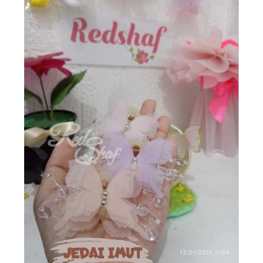 jedai kupu-kupu, jedai kupu, jedai butterfly, jedai, jedai mini, jepit kupu, jepit butterfly, jepit 