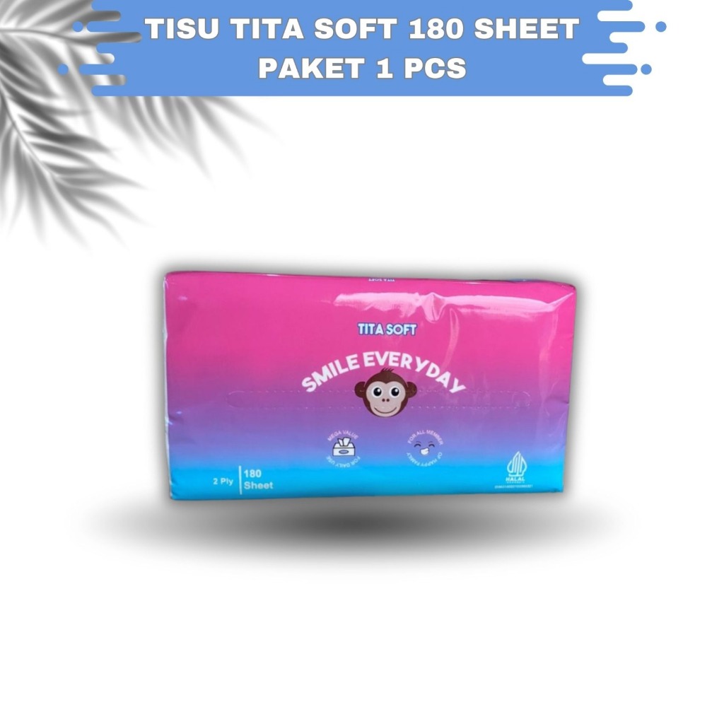 TISU TITASOFT 180 SHEET PAKET 1 PCS