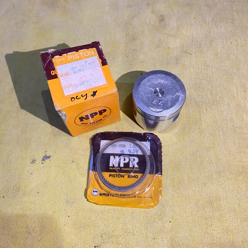 piston seher set ring kawasaki Blitz R blitz Joy os 100 NPP