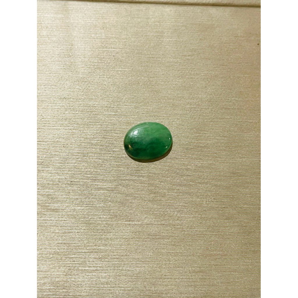Batu Cincin Loosestone Giok Burma Jadeite Apple green spicy tipe A