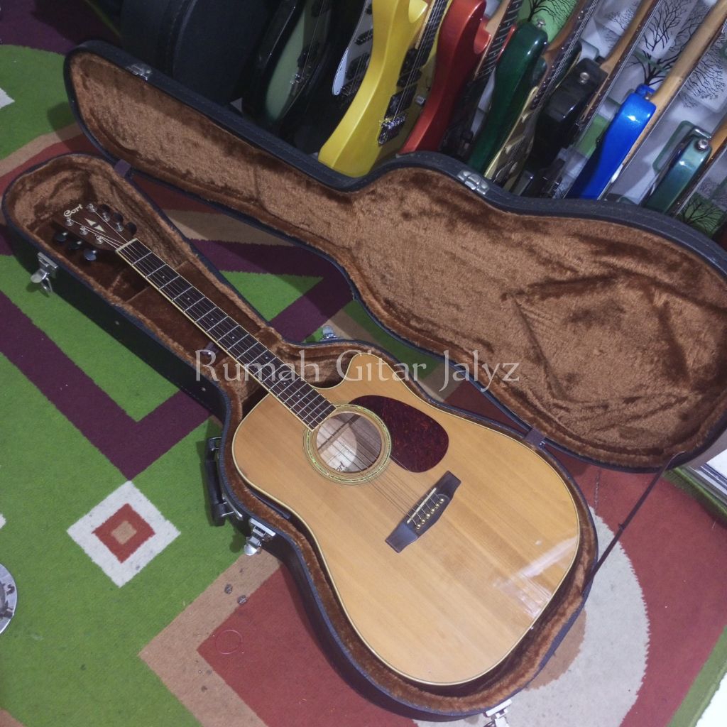 gitar bekas second original CORT MR710F NAT plus hardcase