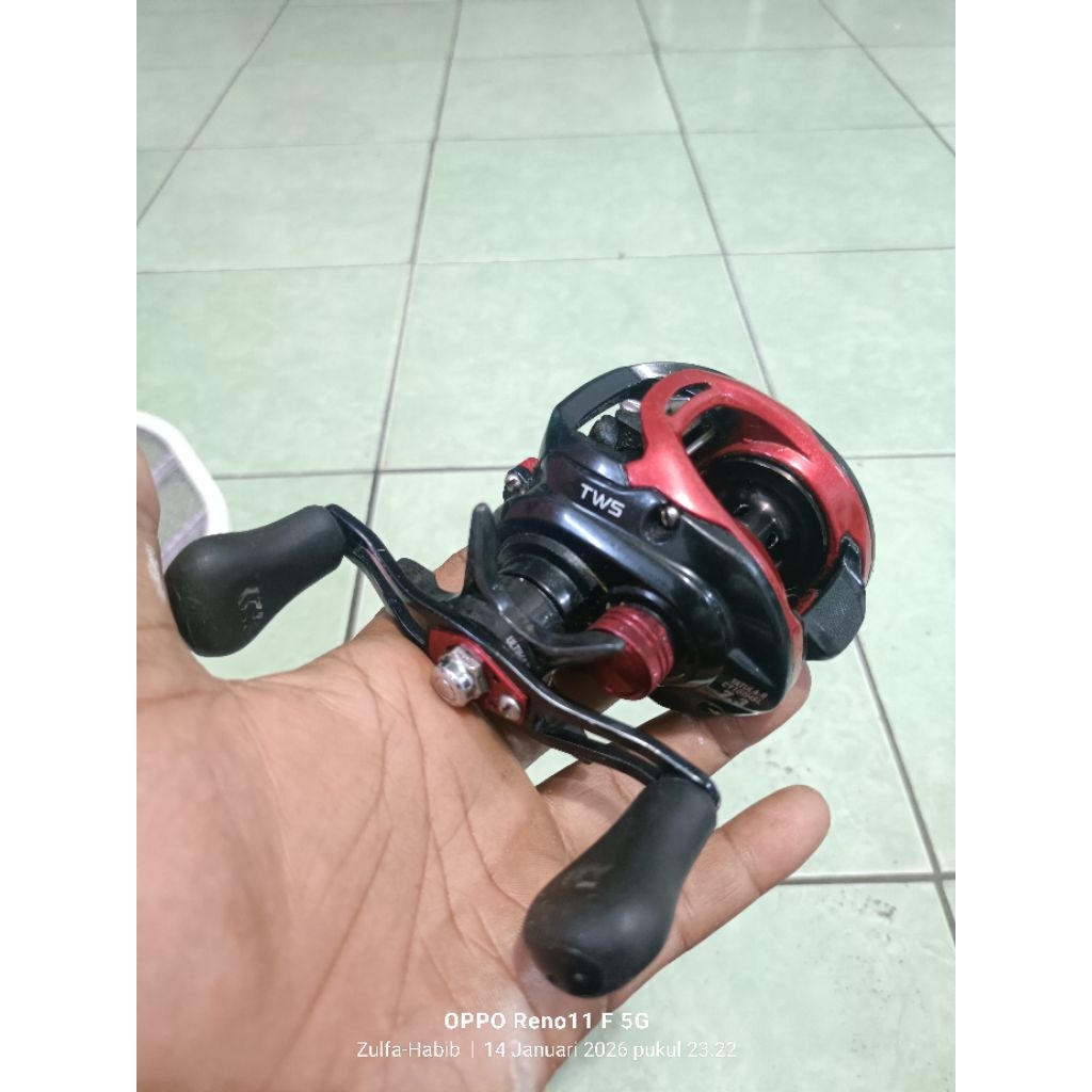 Reel BC Daiwa Tatula R CT100HSL (Handle kiri)