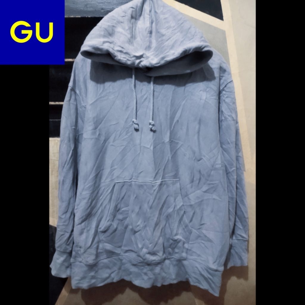 HOODIE GU BASIC OVERSIZE