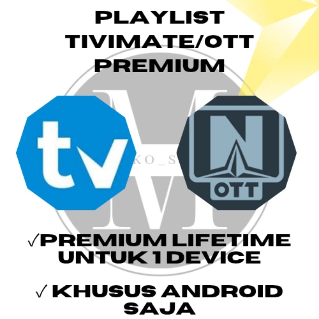 Playlist OTT Player 1 device Lifetime