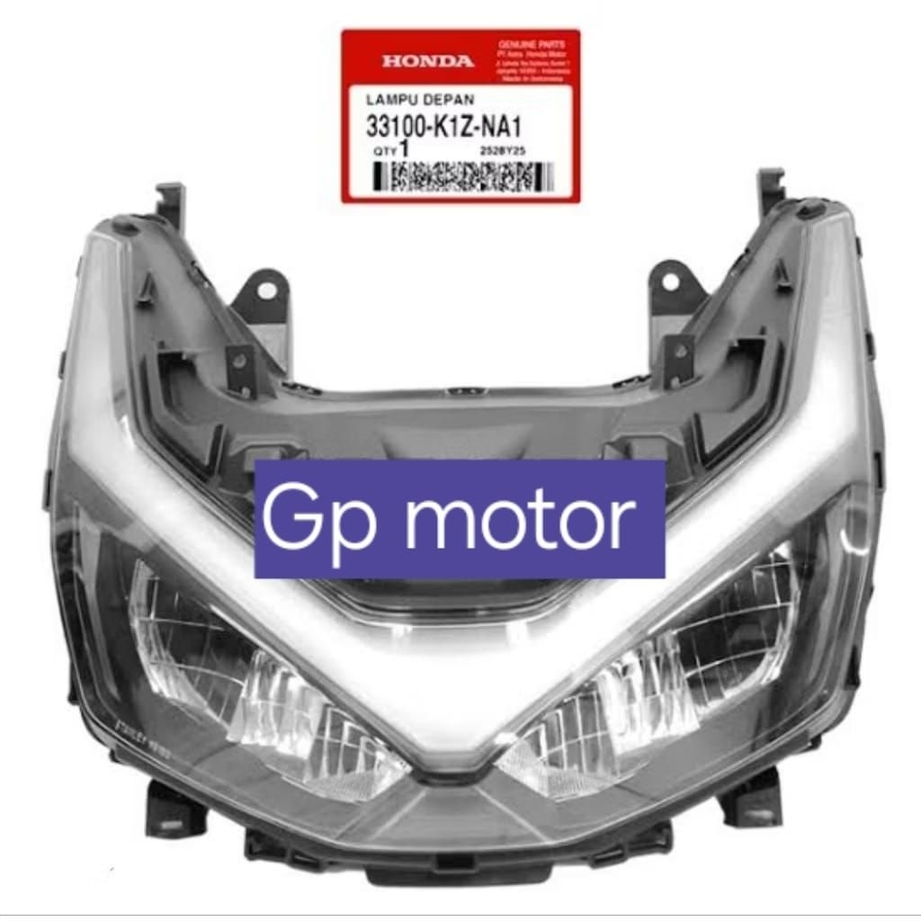 Reflektor Lampu Depan Honda PCX 160 K1ZV 2025- Sekarang 33100K1ZNA1 Original