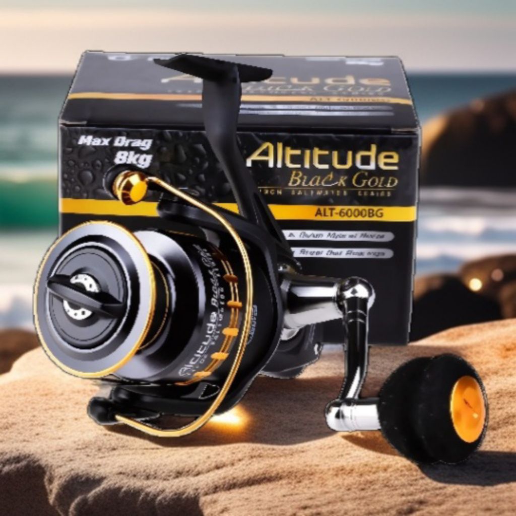 ALAT PANCING, KATROL PANCING, REEL PIONER - ALTITUDE BLACK GOLD 6000