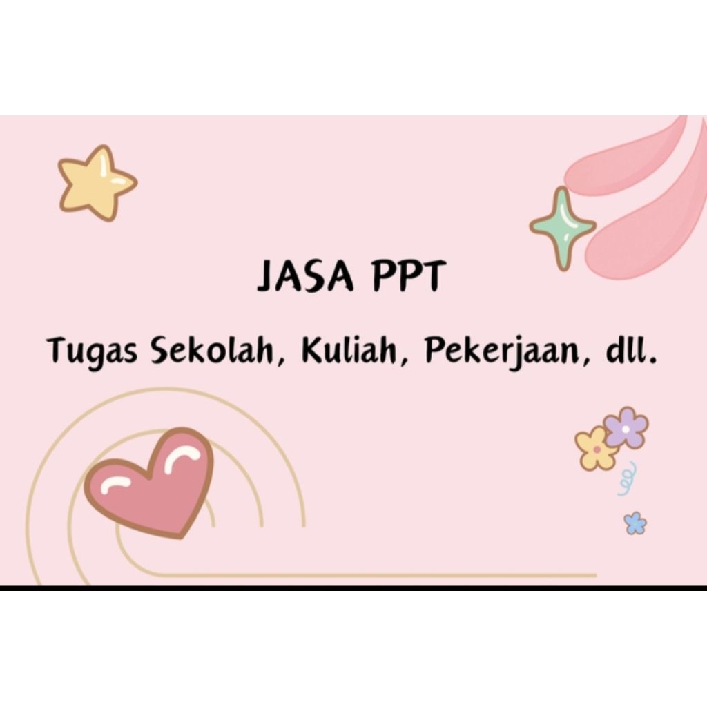 Jasa Membuat PPT tugas skripsi dan lainnya