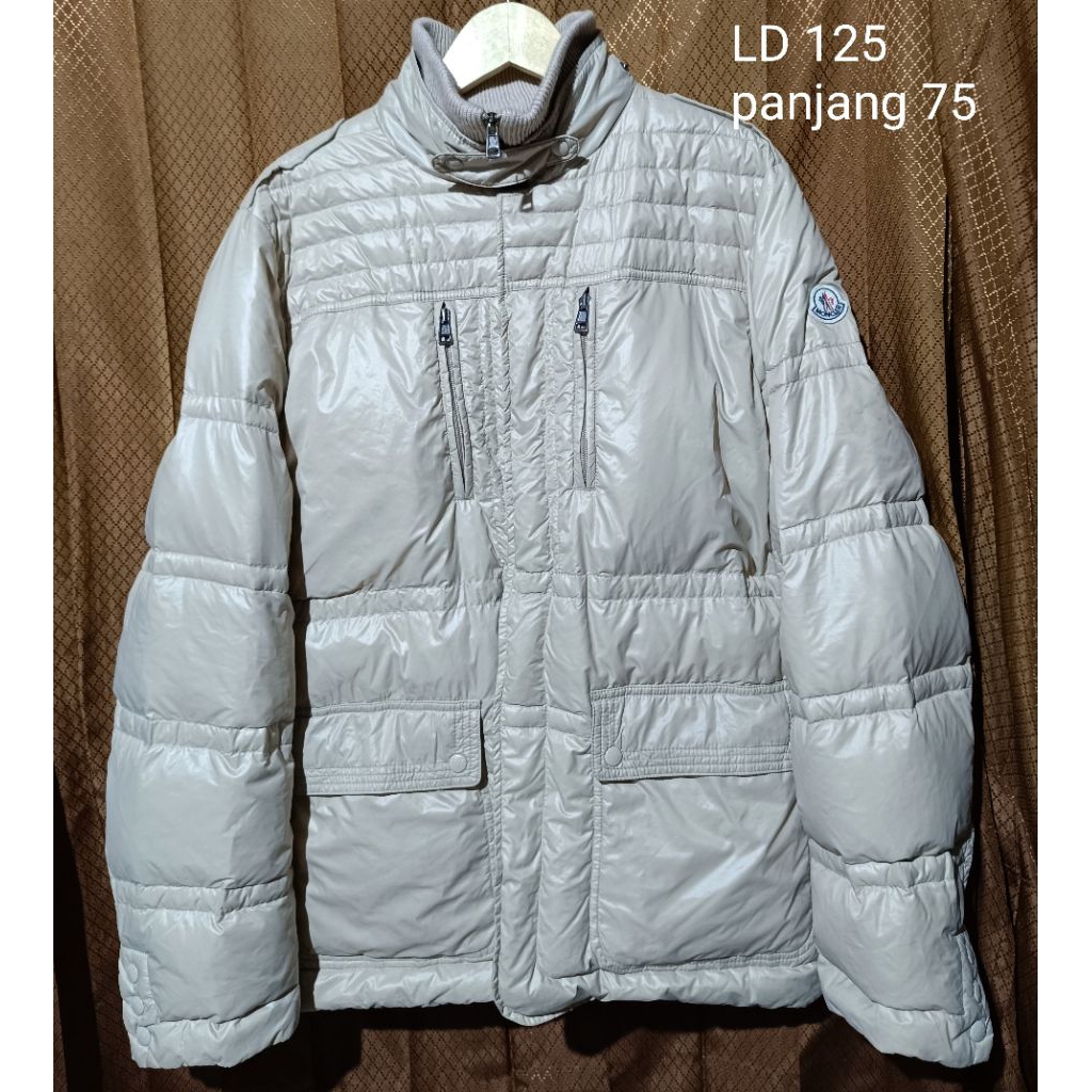 jaket bulu angsa luxury cream jaket bulu angsa premium cream jaket bulu angsa pria cream jaket salju