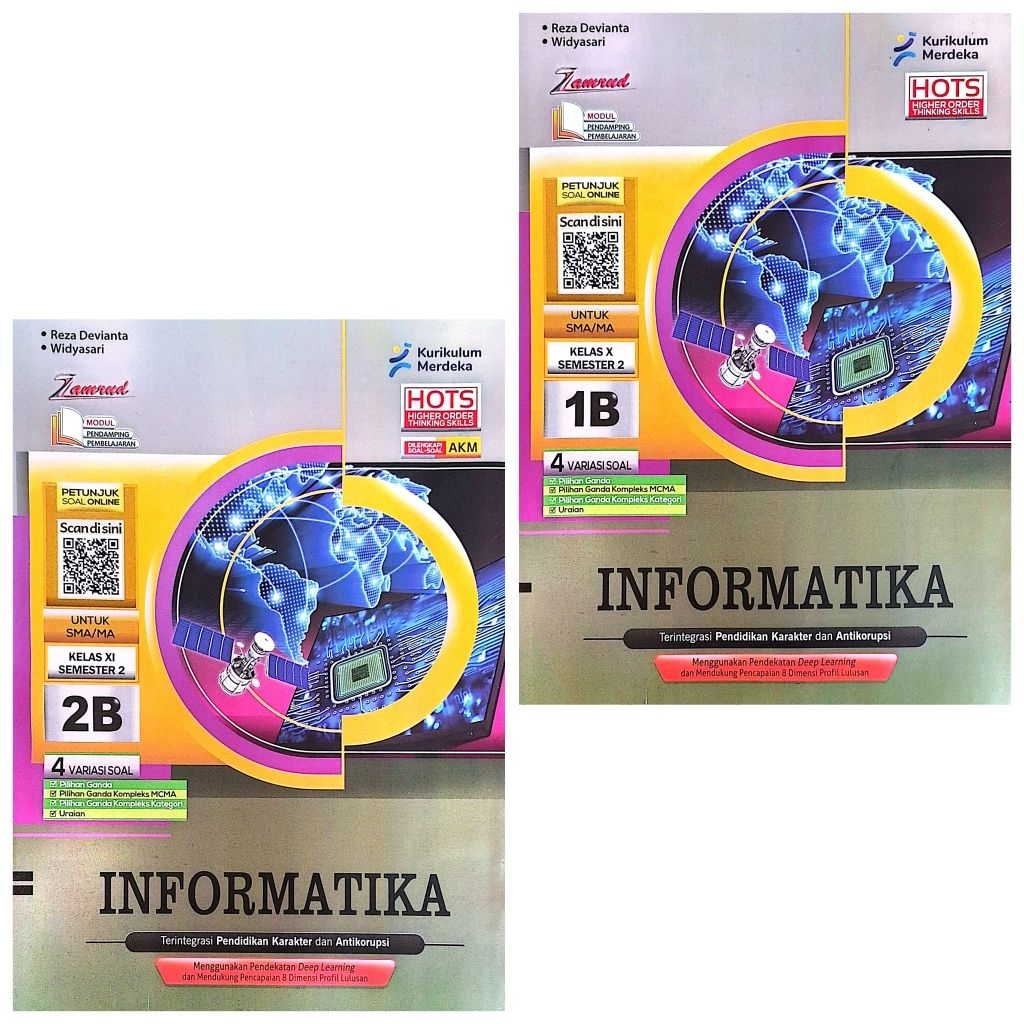 LKS ZAMRUD SMA SMK INFORMATIKA KELAS 10 11 SEMESTER 2 GENAP KURIKULUM MERDEKA TA.2025/2026 | ZAMRUD
