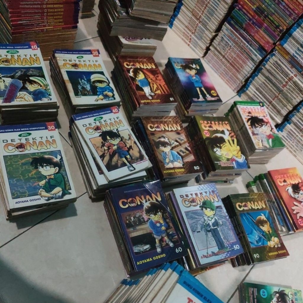 Komik Bekas Detektif Conan / Conan spesial Set 10 buku Original