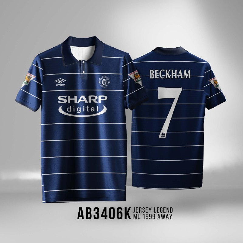 Jersey MU Legend 1999 Away Unisex Fullprint Dryfit AB3406K
