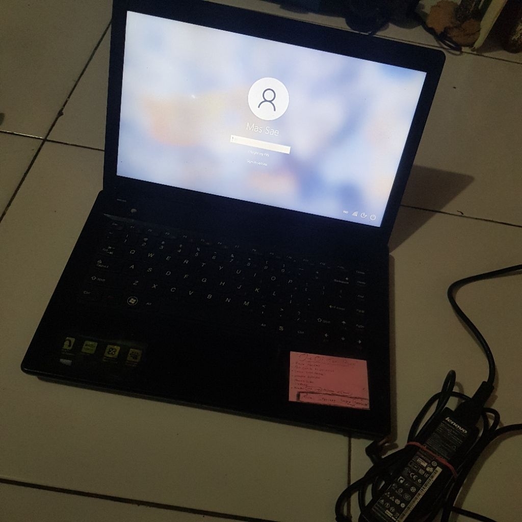 Lenovo G480 ram 4gb + SSD 128