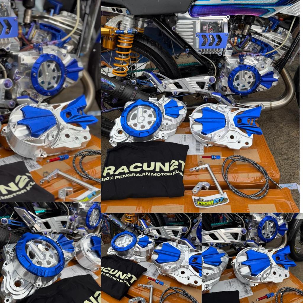 Bak blok mesin rx king billet transparan super 3D