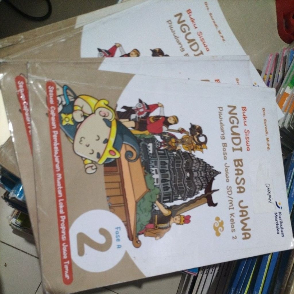 buku NGUDI BAHASA JAWA SD KELAS 2 BEKAS
