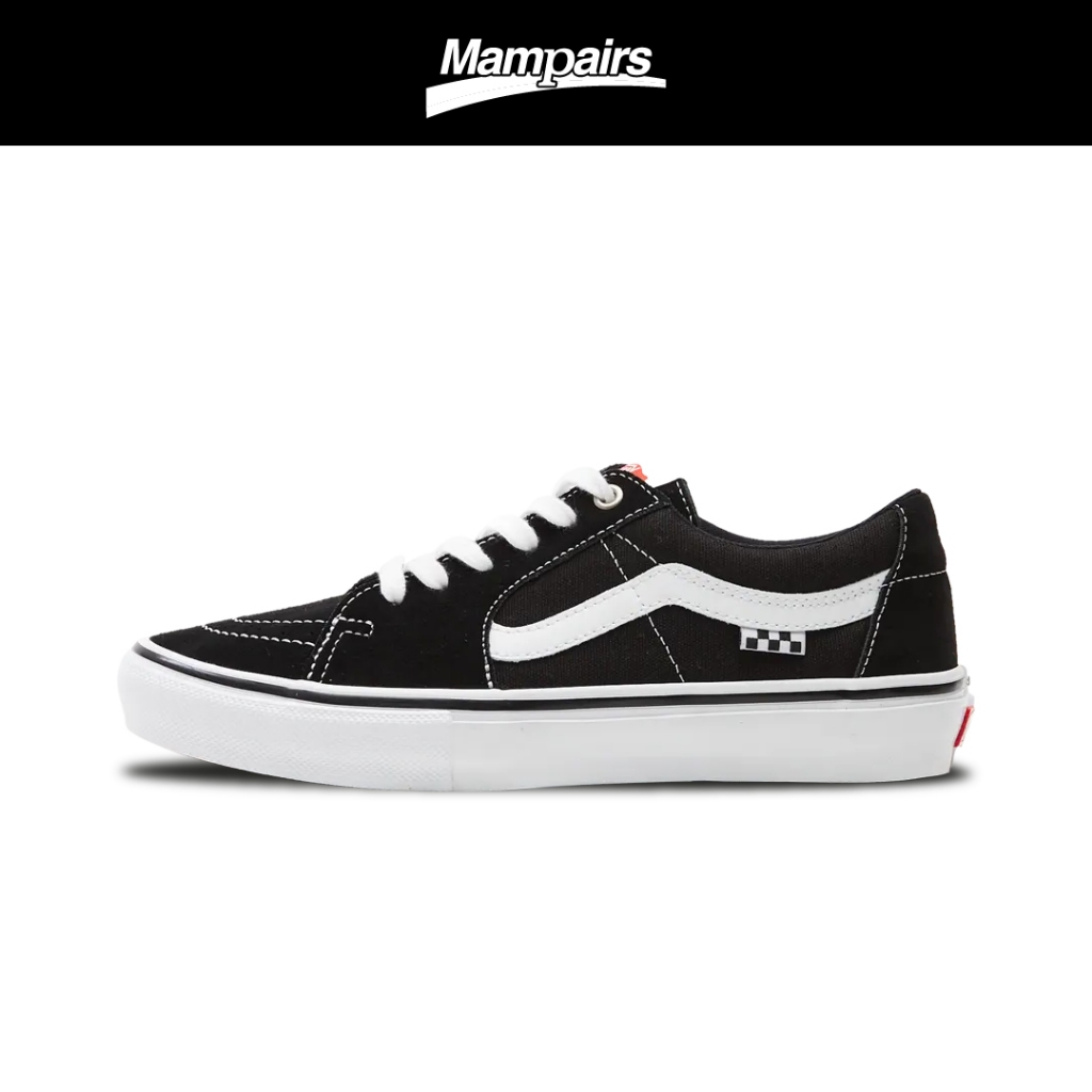 Sk8 Low Skate Black White