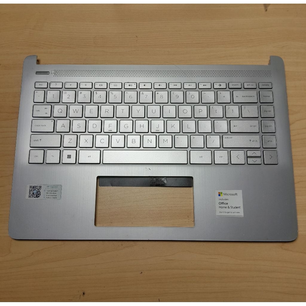 FRAME + KEYBOARD LAPTOP HP 14s-dq 14s-fq ORIGINAL CABUTAN 100%