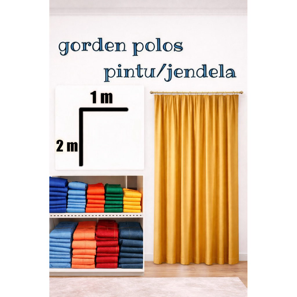 GORDEN LIPAT / TIRAI PINTU / TIRAI JENDELA /GORDEN JENDELA / GORDEN PINTU