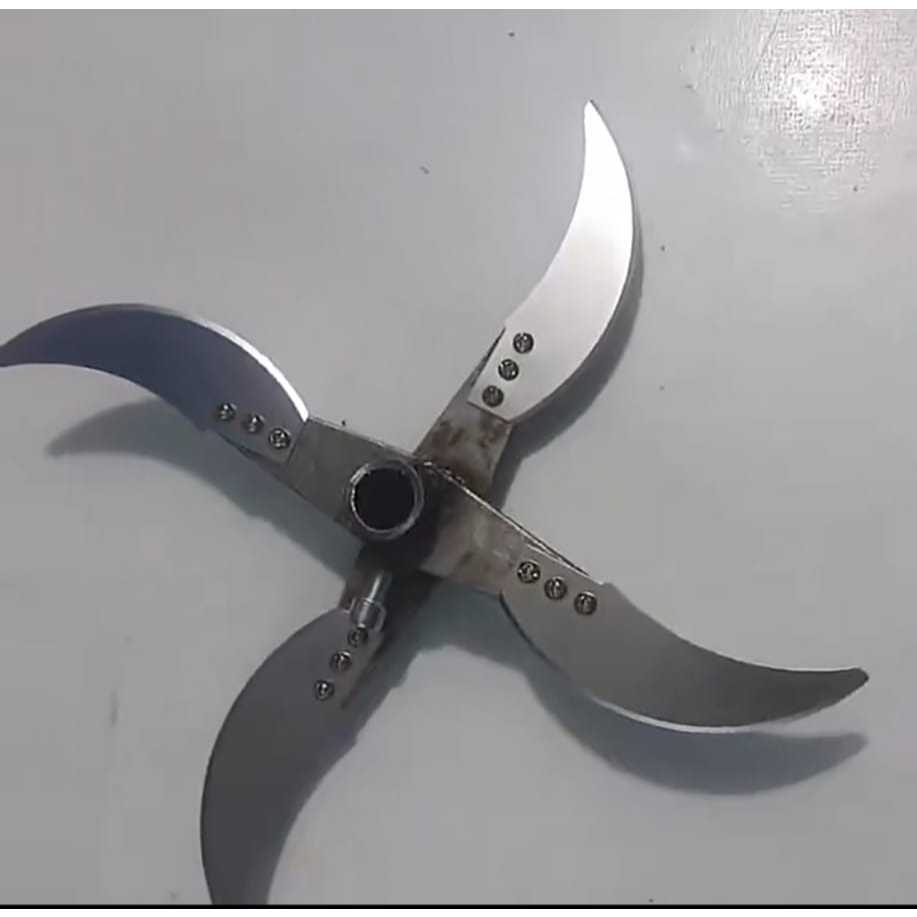 Pisau Cacah Pakan Ayam Entok Tajam 12mm