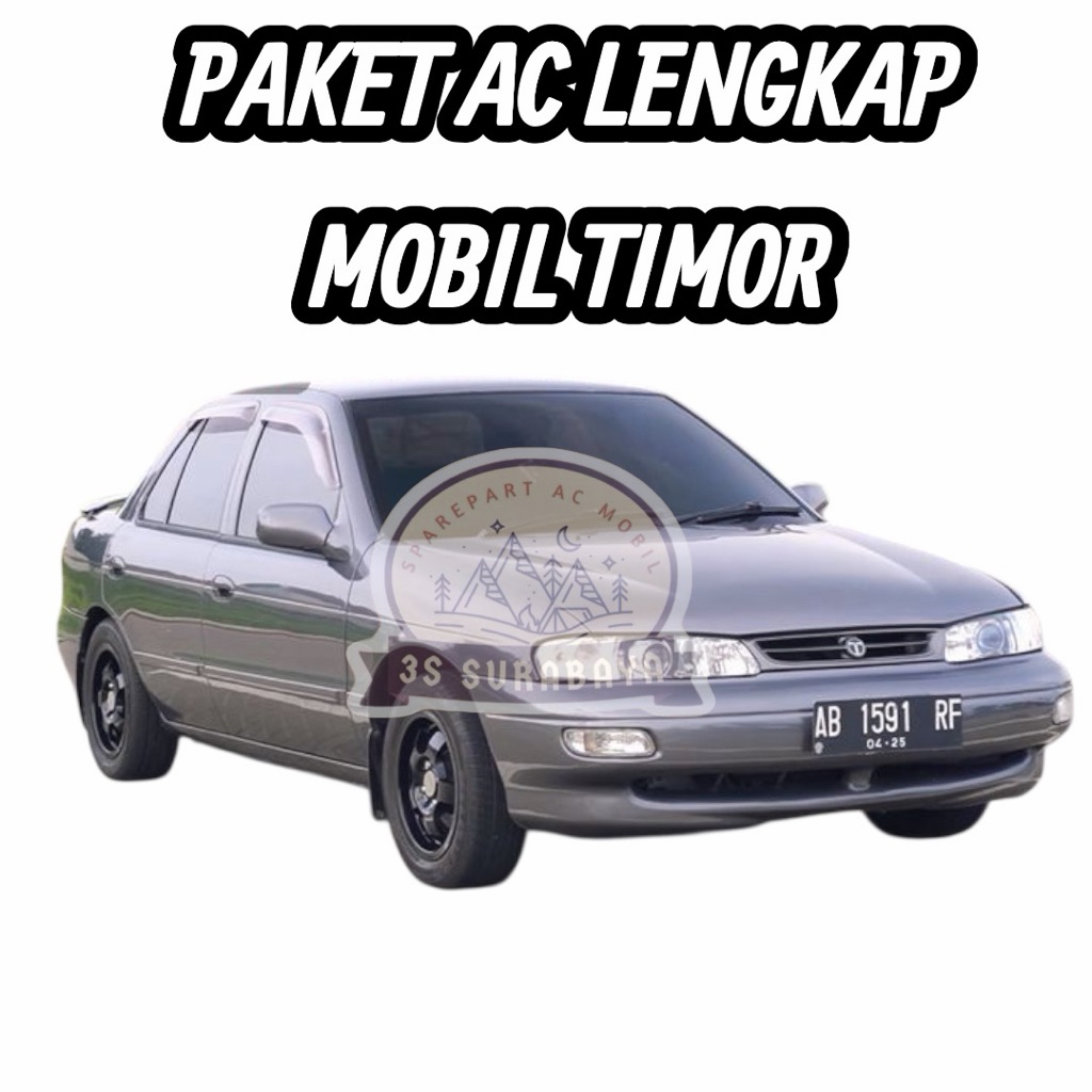Paket Ac mobil Timor Lengkap Tinggal Pasang Ac mobil Unit Lengkap (Baru/New)