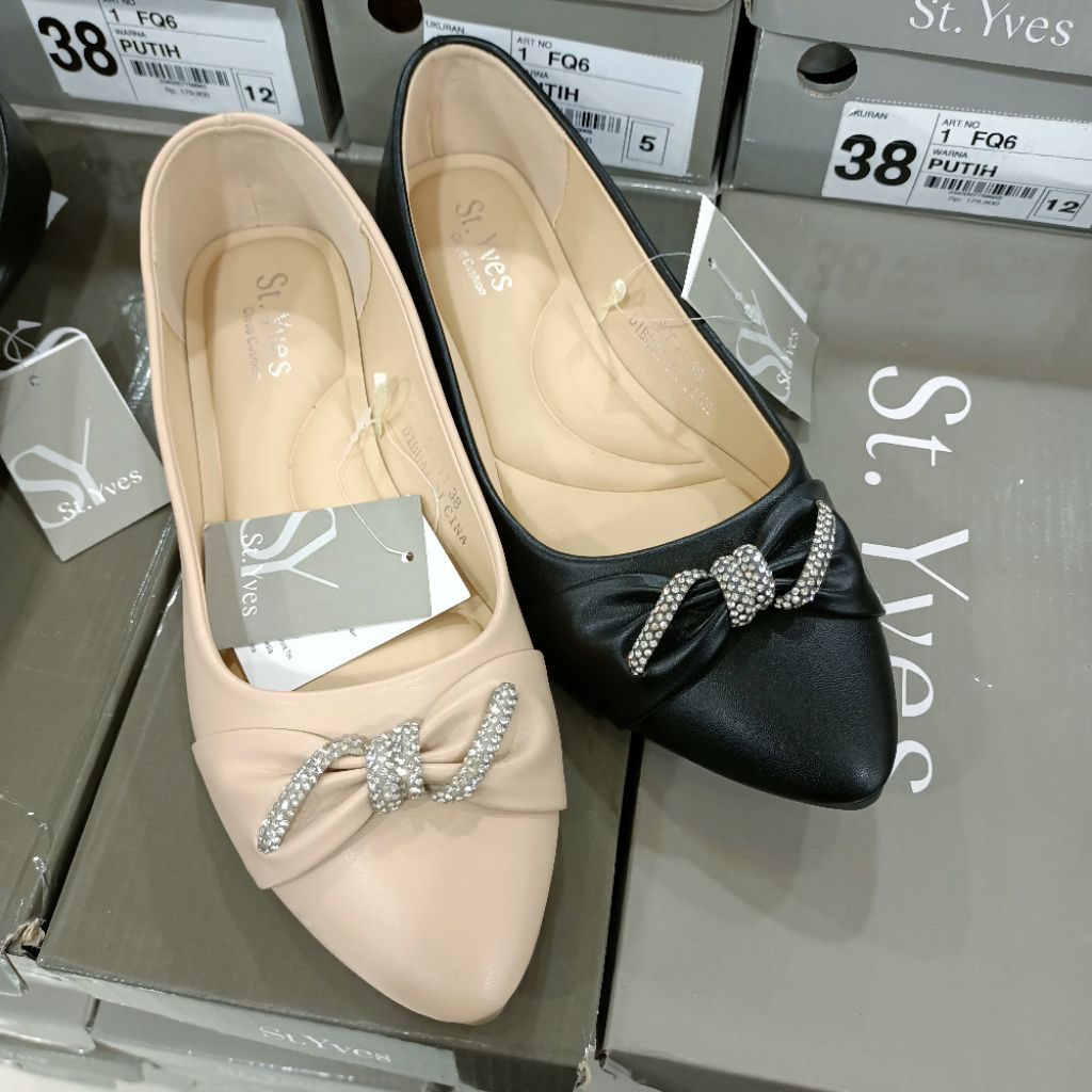 sepatu wanita flat ST.YVES original