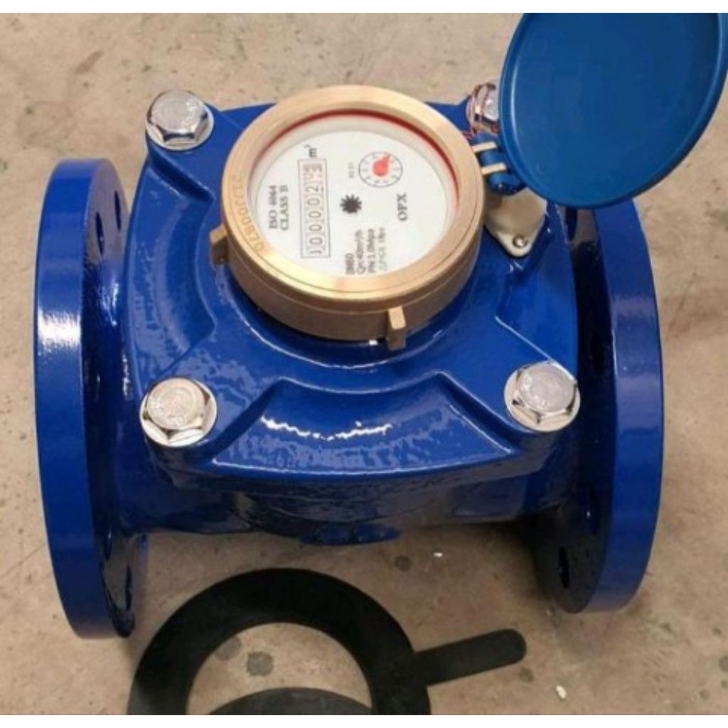 Water Meter Woltman Meteran air Bersih Pelnge Pendek OPX 2.5inch Water Meter
