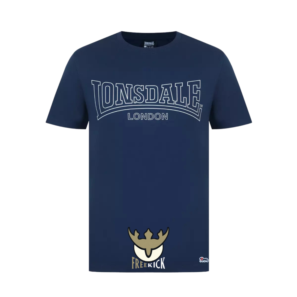 T SHIRT LONSDALE LONDON MENS SN00 NAVY ORIGINAL
