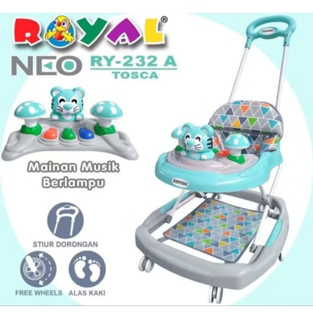 PL baby walker royal