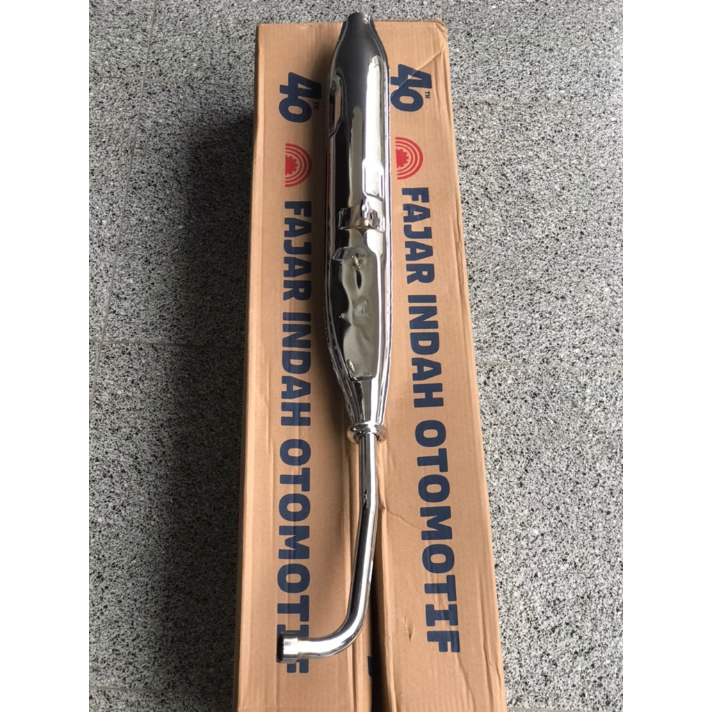 KNALPOT HONDA C70 1971-1986 ORIGINAL FAJAR INDAH