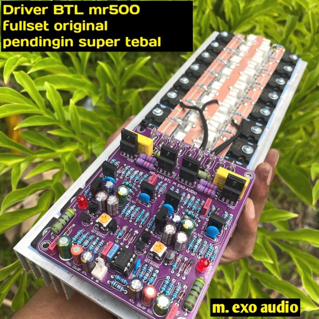 Kit Driver Mr500 Bridge / Btl Fullset pendingin tebal Original