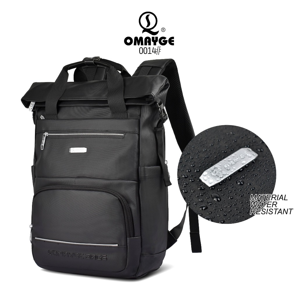 Omayge Tas Ransel Omayge 0014 Tas Backpack Tas Laptop Pria Tas Punggung Kerja