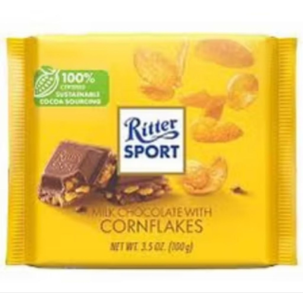 Coklat Ritter sport Rasa CornFlakes