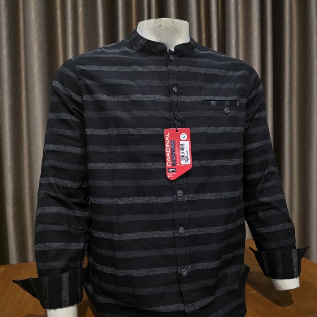 cardinal jeans kemko cardinal original pria dewasa slimfit lengan panjang