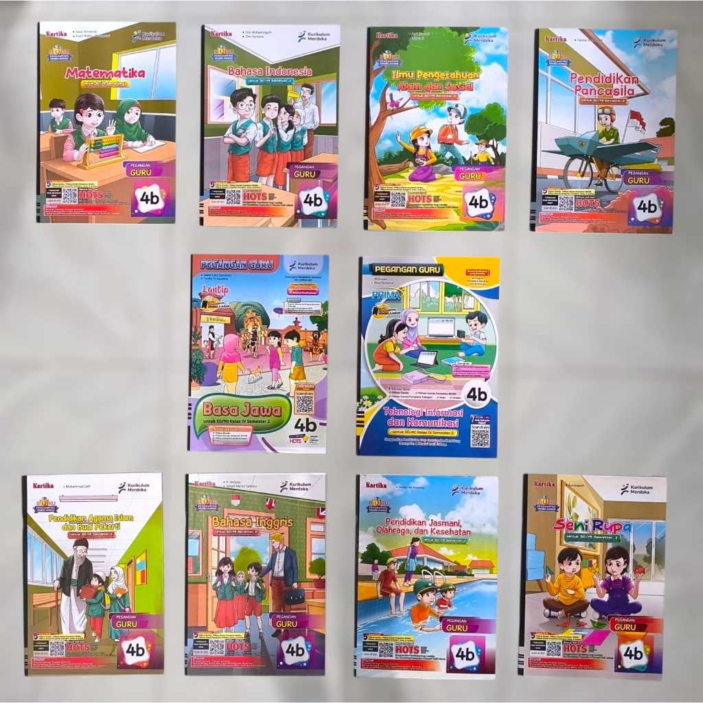 Lks kartika Pegangan Guru kelas 4 Semester 2 - edisi 2025 SD/MI Kurikulum merdeka