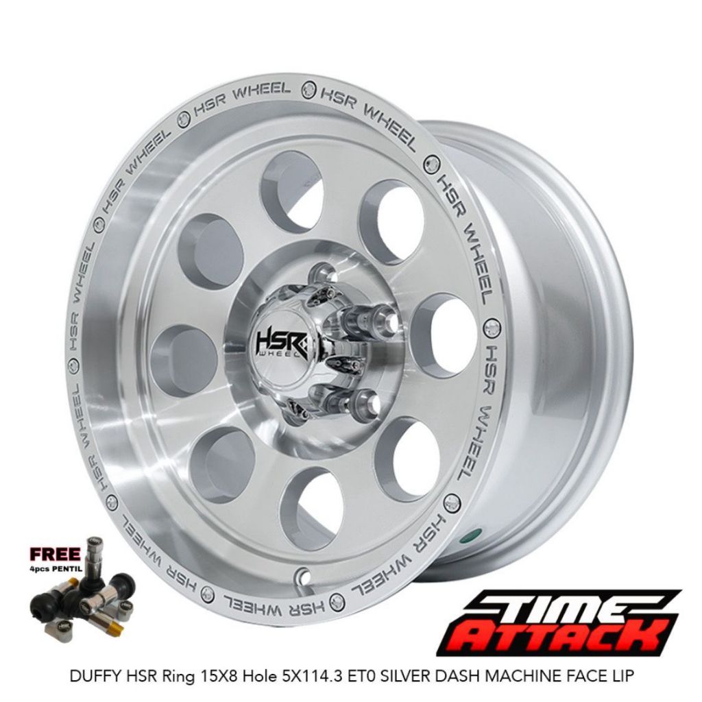 Velg Hsr Duffy Ring 15 Velg Mobil Hilux Rangga Terios Rush Grandmax L300 Velg R15