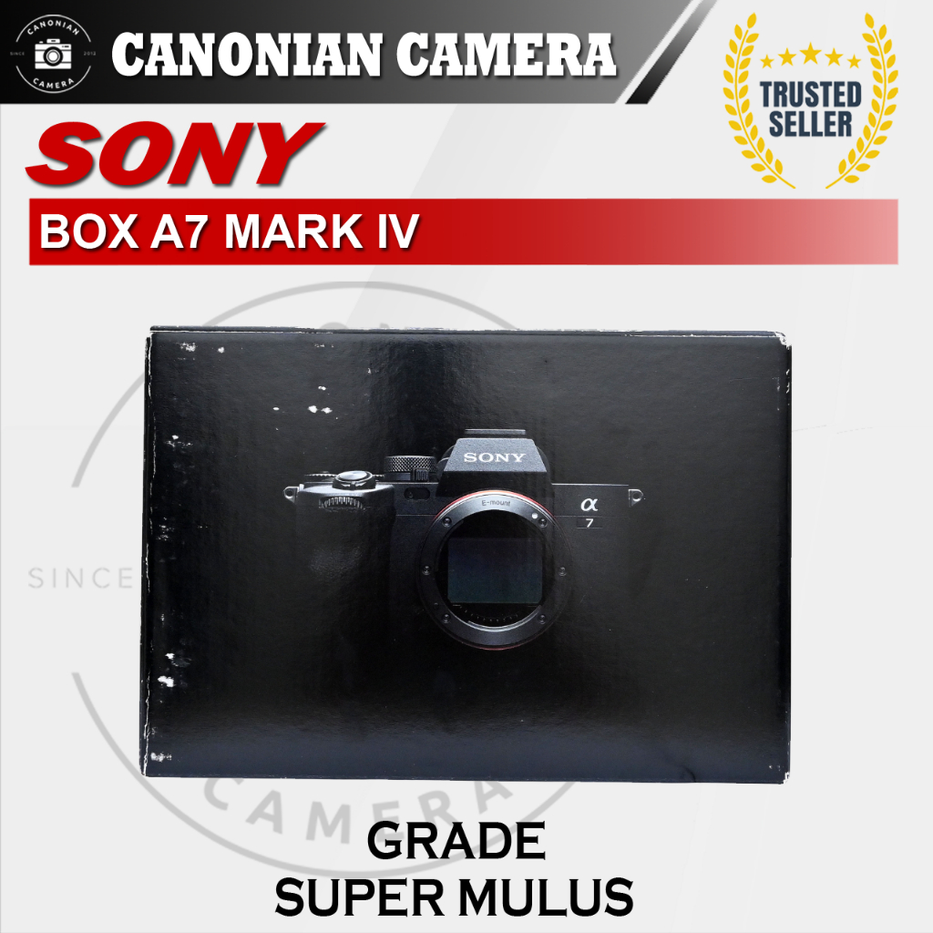 Box Kotak Kamera Sony A7 Mark IV A7IV Second