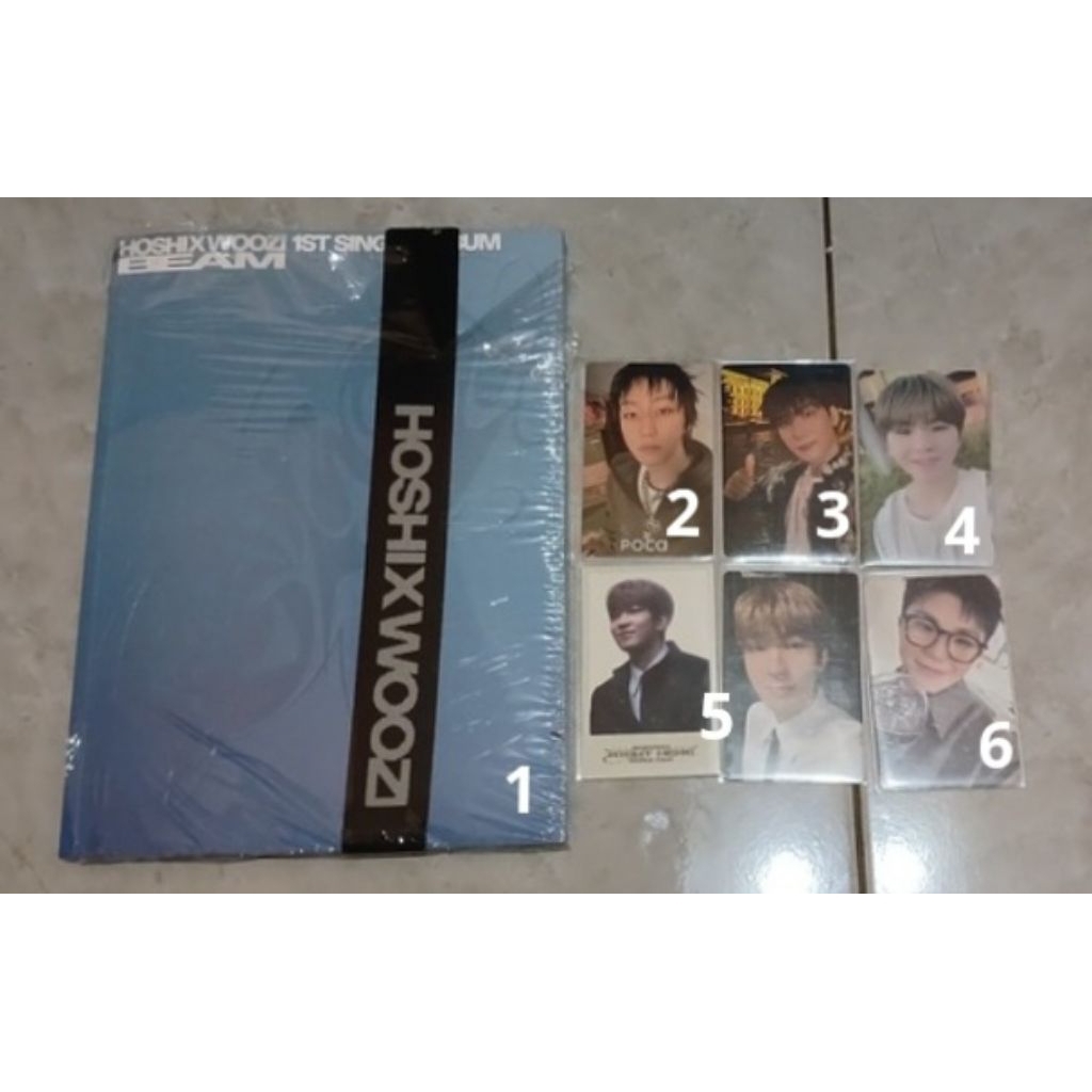 [CEK DESK] album only hxw beam hao minghao the8 happy burstday hbd ld weverse wonwoo heaven yzy wooz