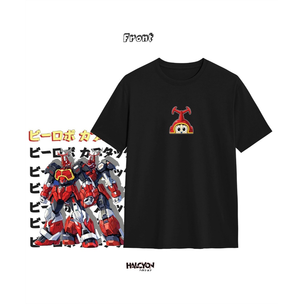 KAOS ANIME B-ROBO - KABUTAKU Plastisol Cotton Combed 24s Premium