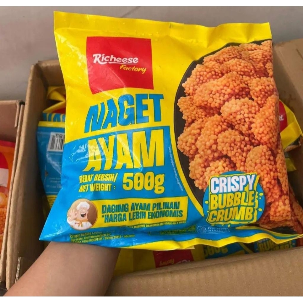 Nugget ayam Crispy Richeese Factory