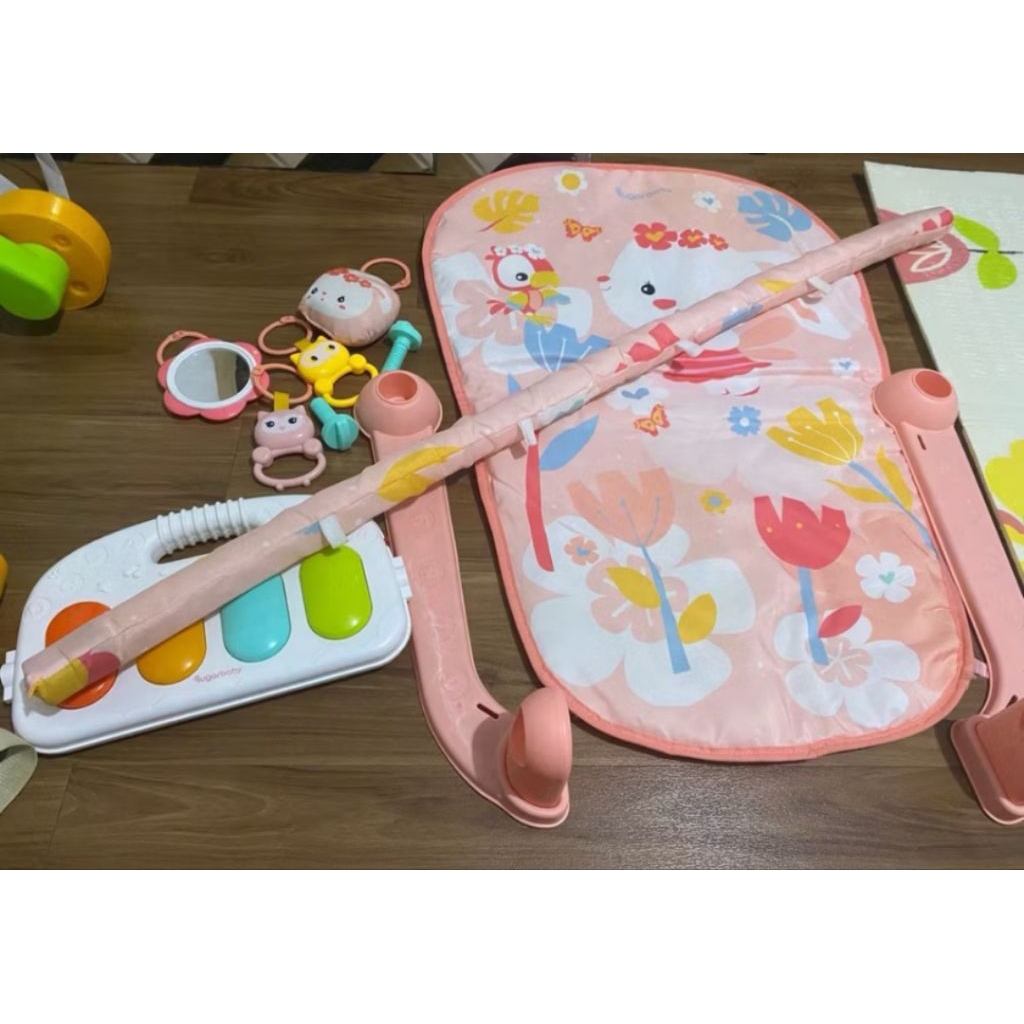 Sugarbaby play gym piano preloved (baca deskripsi)