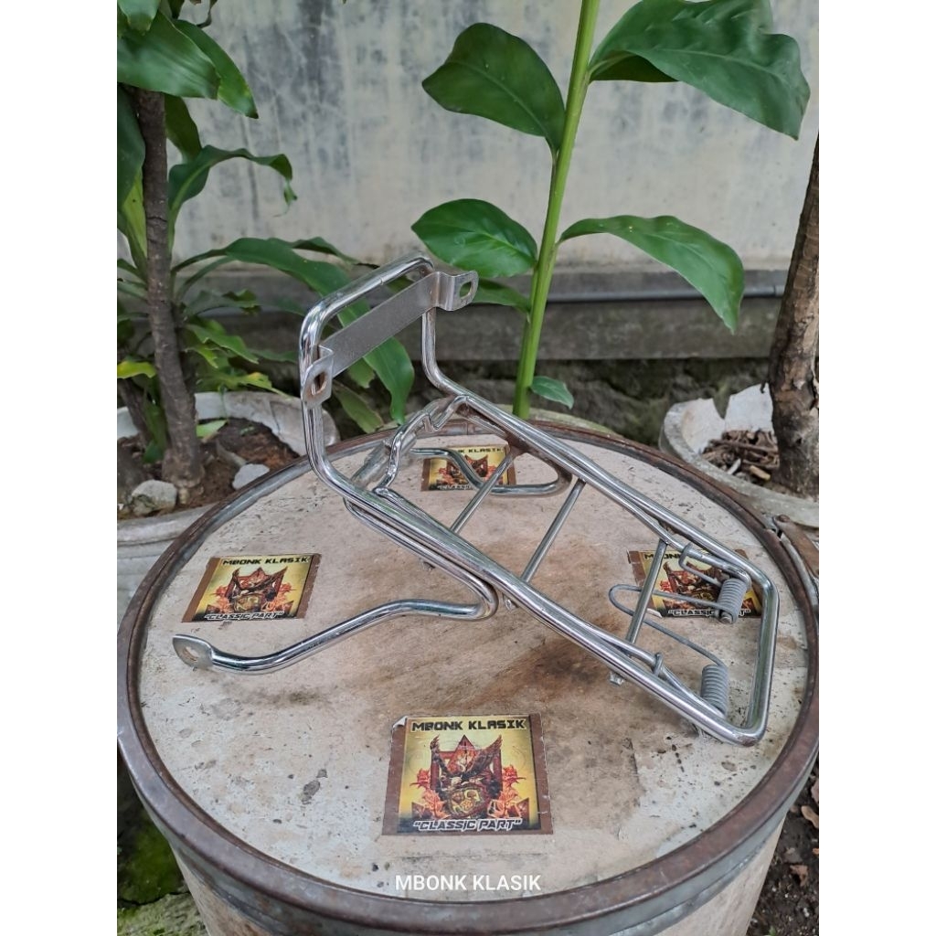 rak kranjang jepit suzuki rc 80 rc 100 bravo crystal ORIGINAL rak kranjang jepit rc80 rc100 rc110 rc