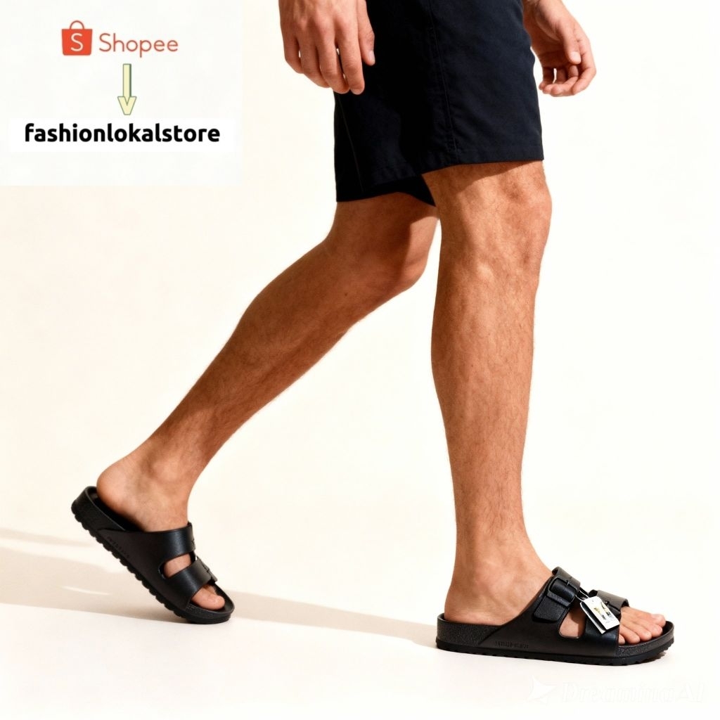 Neckermann Sandal Slide Unisex Article Troy 051 Sandal Neckermann Original