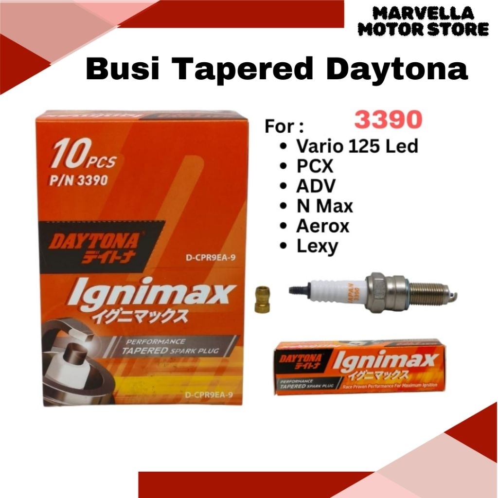 Busi Tapered Daytona PCX ADV Aerox N Max Lexy