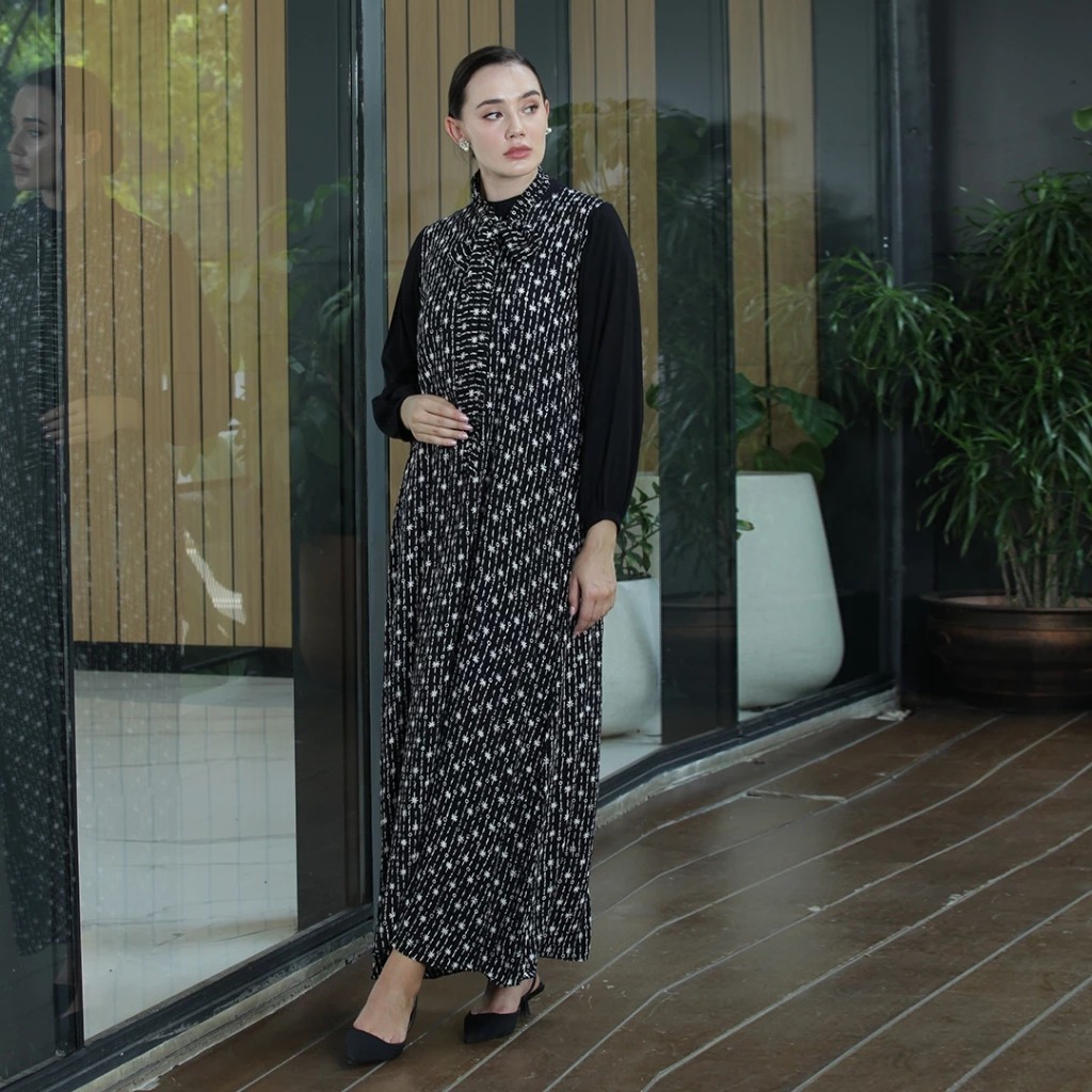 Batik Huza Gamis Batik Dress Batik Gamis Gistara