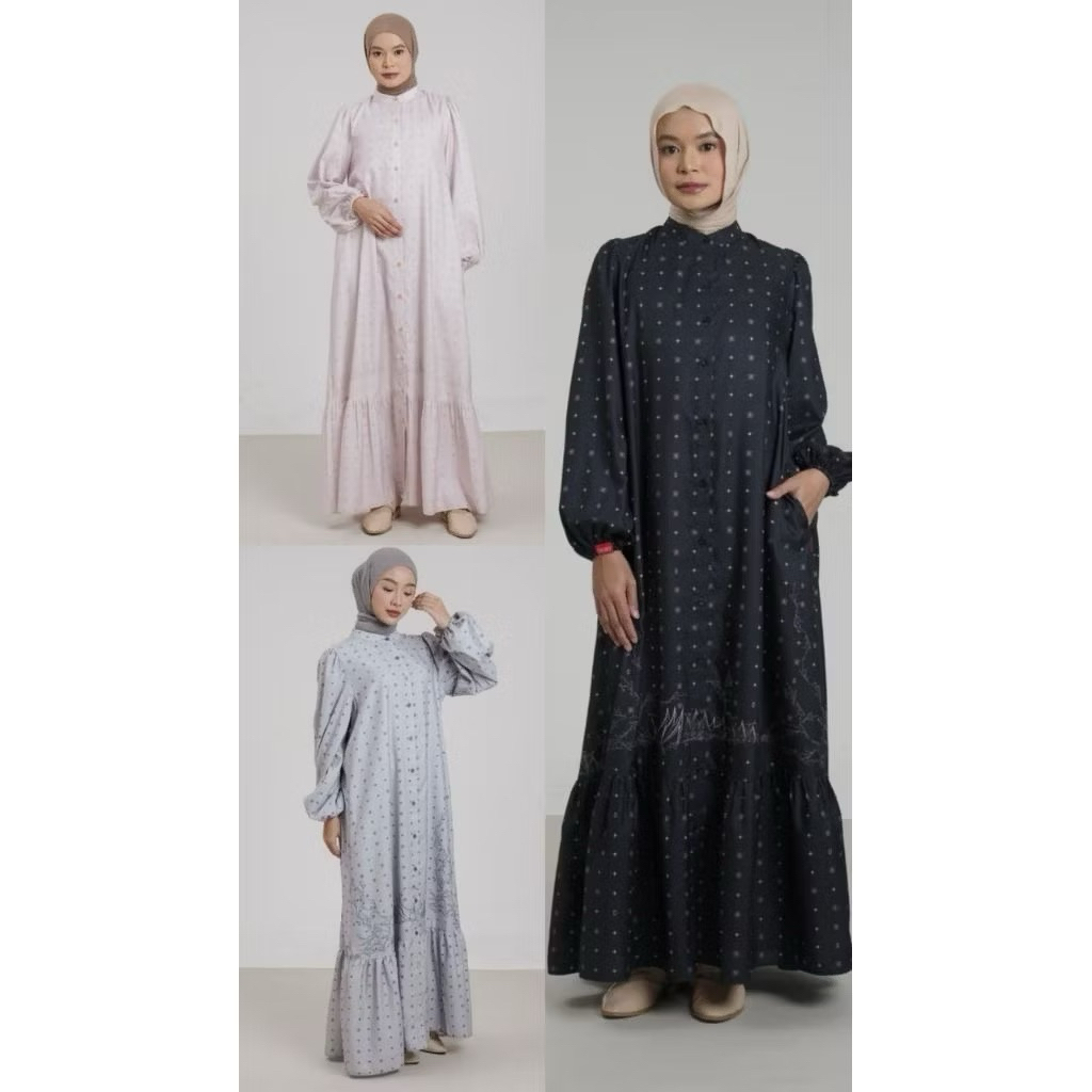 L Dress Wanderer Dauky Gamis Muslim Cantik